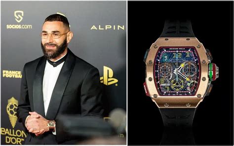 richard mille karim benzema|The Best Watches at Ballon d'Or 2022 .